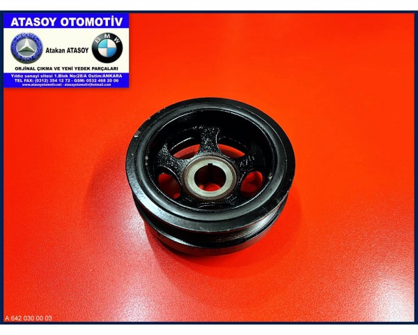 MERCEDES W221 S320CDI KRANK KASNAĞI 6420300003 6420300403 , 6420300103 6420300503 A6420300003 A6420300403 A6420300103 A6420300503  W212 E350CDI KRANK KASNAĞI MERCEDES S320CDI KRANK KASNAĞI ML320CDI KRANK KASNAĞI